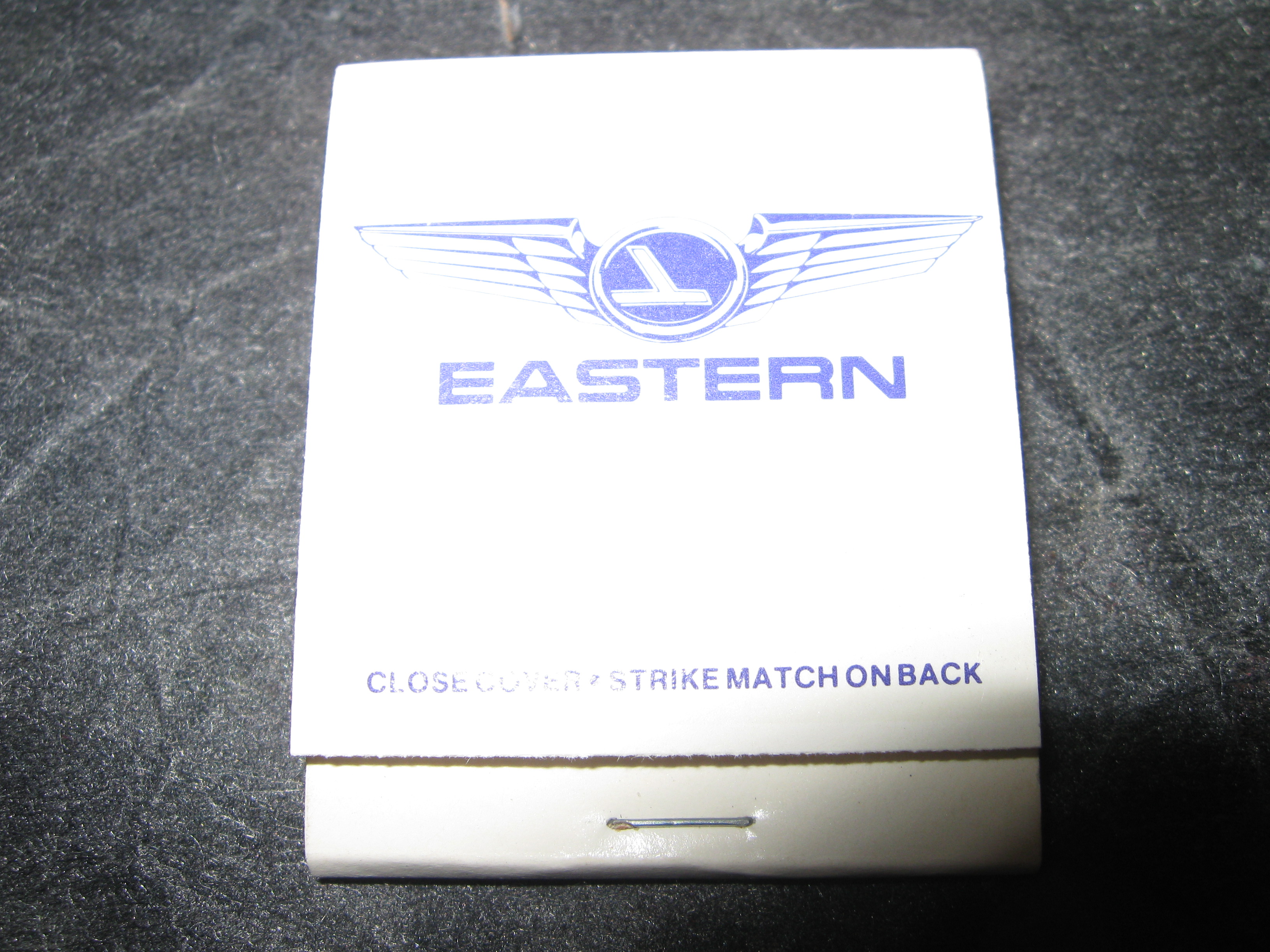 Eastern Airlines match book